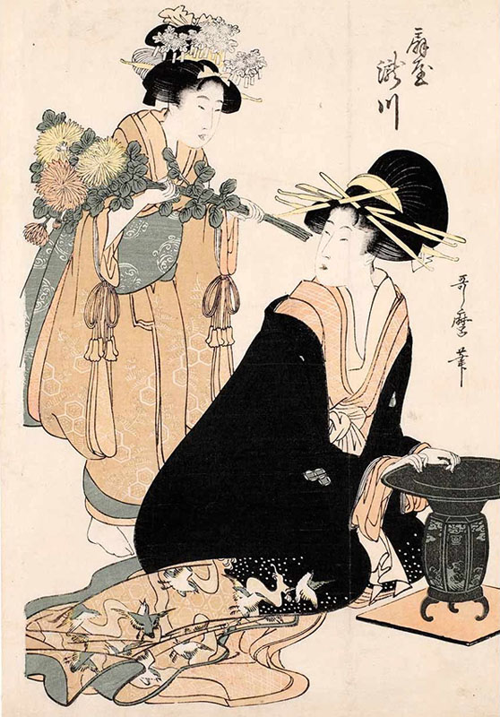 The Courtesan Takikawa of the Ogiya